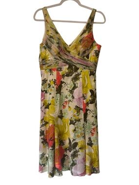 Rickie Freeman for Teri John floral Dress Size 6